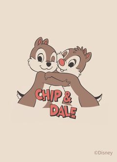 Disney Chip & Dale Baby Cotton Short Sleeve Bodysuit, , hi-res