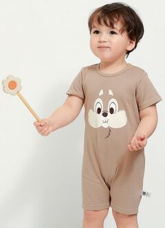 Disney Baby Cotton S/S Romper, , hi-res