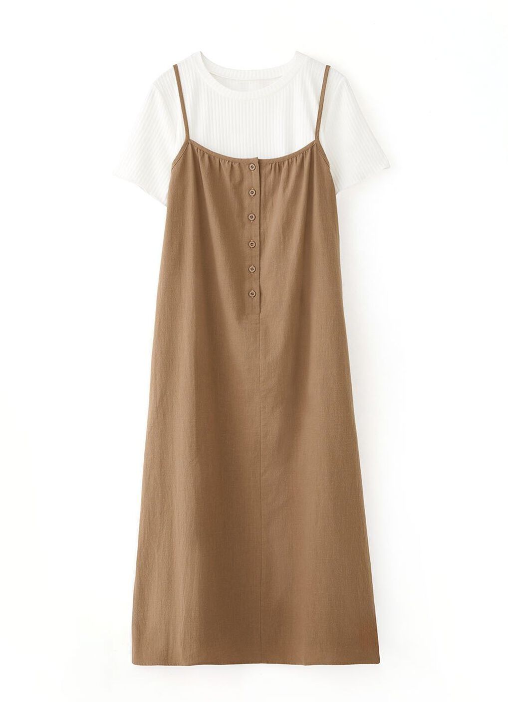 Buttoned Short Sleeve Maternity & Nursing Dress, , hi-res image number 5