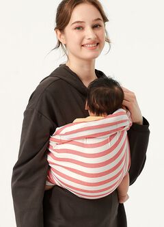 Tomato Cheese Baby Ring Sling, Red, hi-res