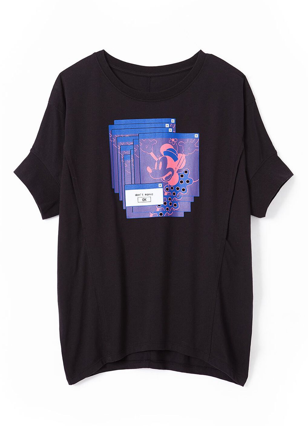 Disney Lag Minnie Maternity & Nursing Top, Black, hi-res image number 5