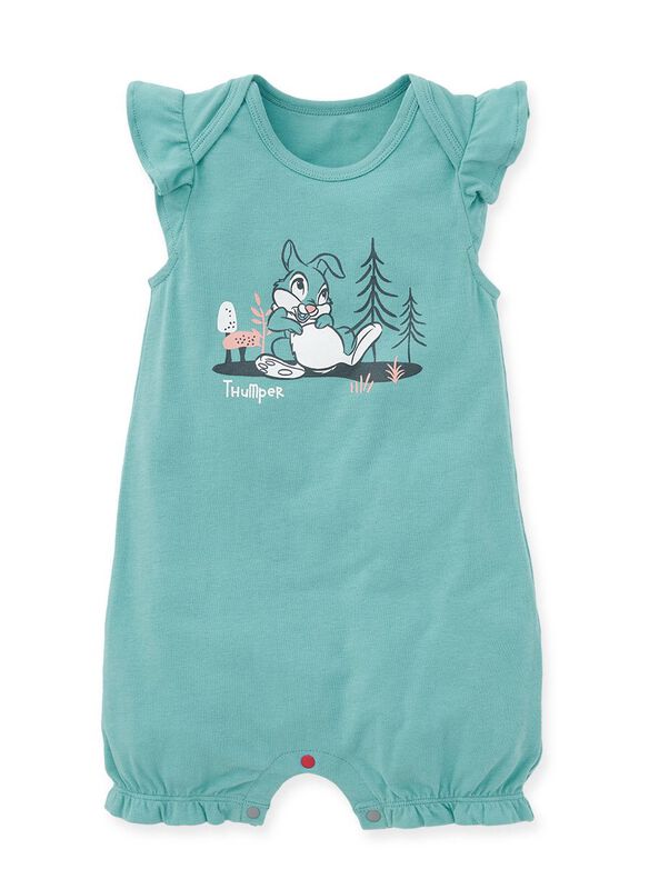 Disney Baby Cotton Ruffle S/L Bodysuit