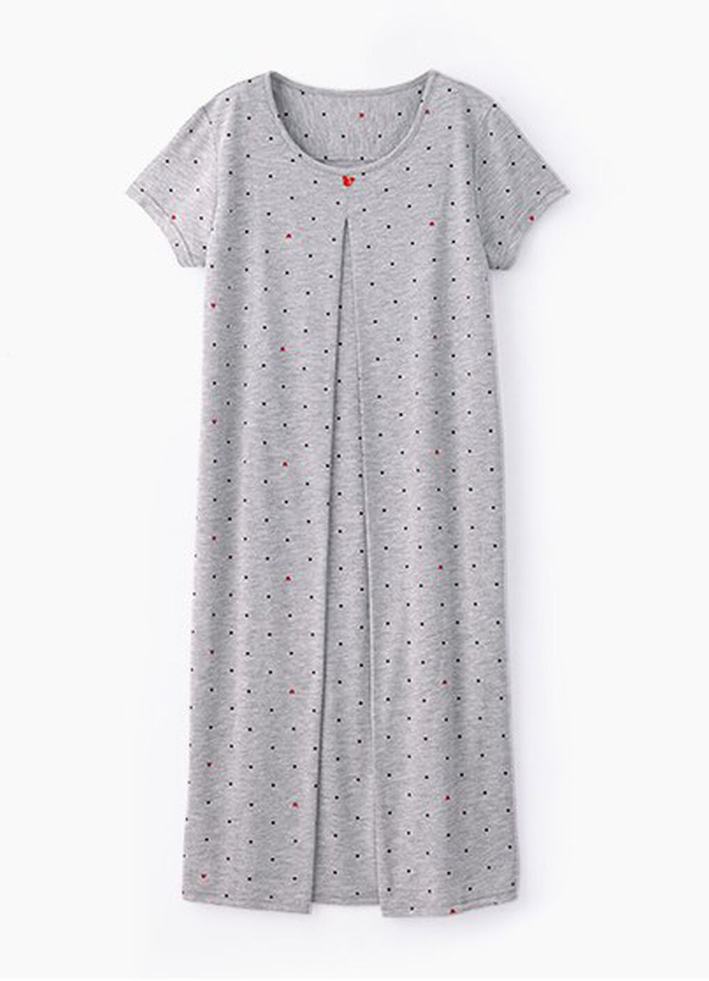 Mickey Dotty Maternity & Nursing Pyjama Dress, , hi-res image number 0