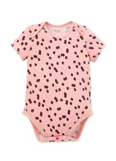 Grass Jelly Baby Cotton S/S Bodysuit 2 Pcs Pack, , hi-res