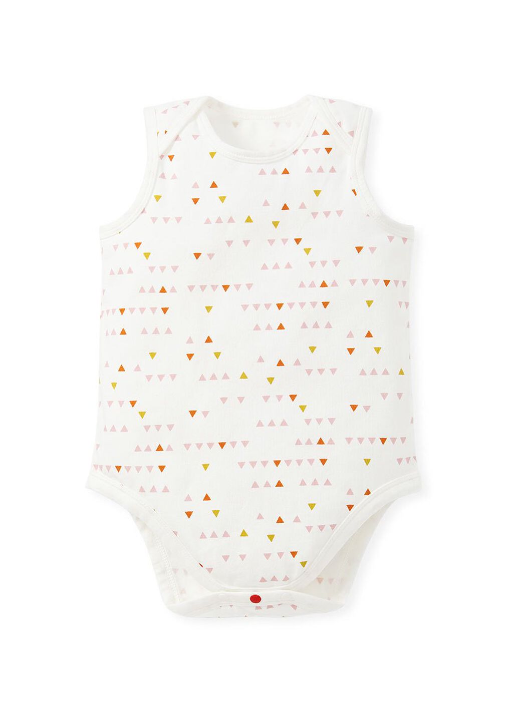 Geometry Baby Cotton Sleeveless Bodysuit 2 Pack, , hi-res image number 1