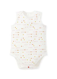 Geometry Baby Cotton Sleeveless Bodysuit 2 Pack, , hi-res