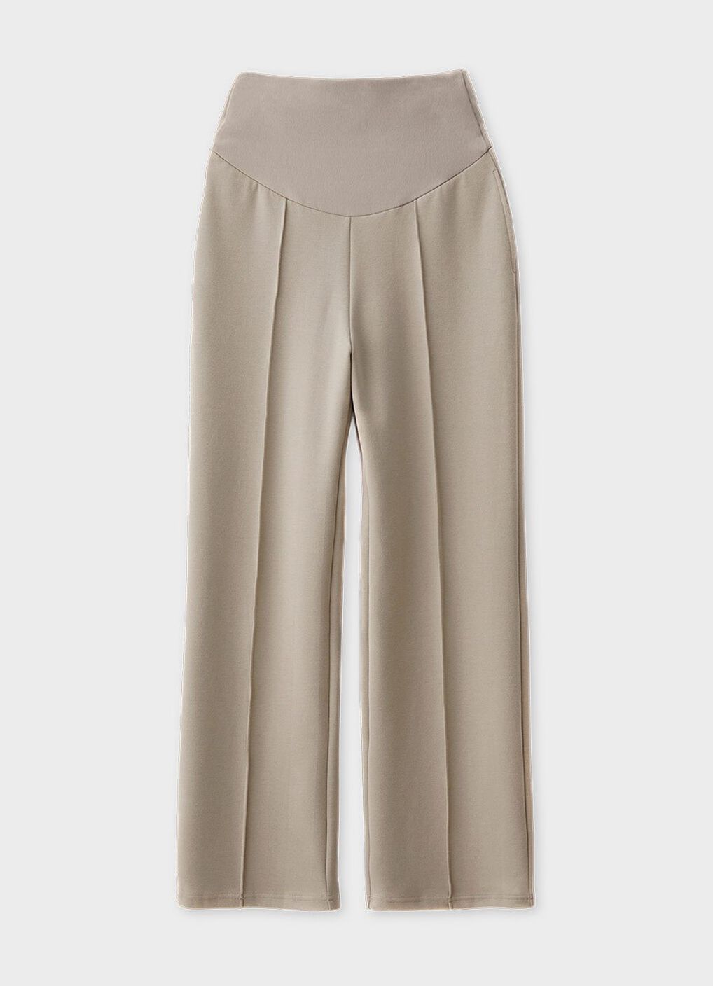 Relaxed Maternity Slim Pants, Khaki, hi-res image number 6