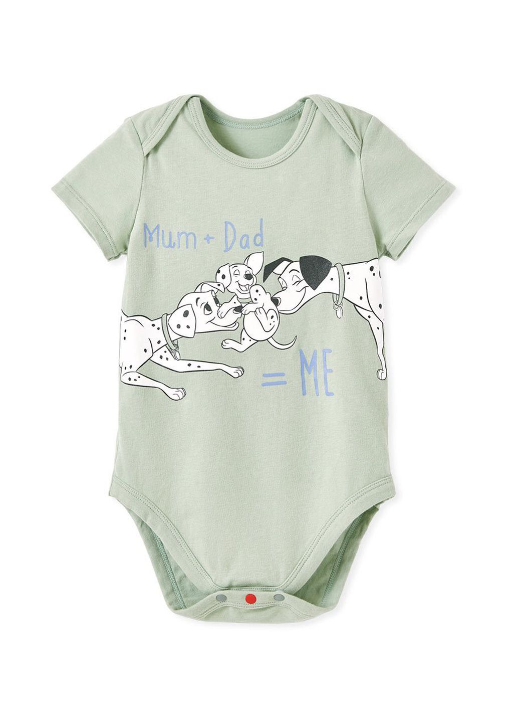 Disney Dalmatians Family Baby Cotton Short Sleeve Bodysuit, , hi-res image number 0