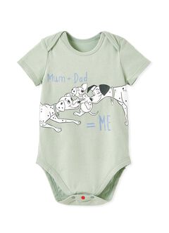 Disney Dalmatians Family Baby Cotton Short Sleeve Bodysuit, , hi-res