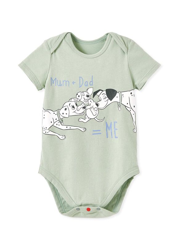 Disney Dalmatians Family Baby Cotton Short Sleeve Bodysuit