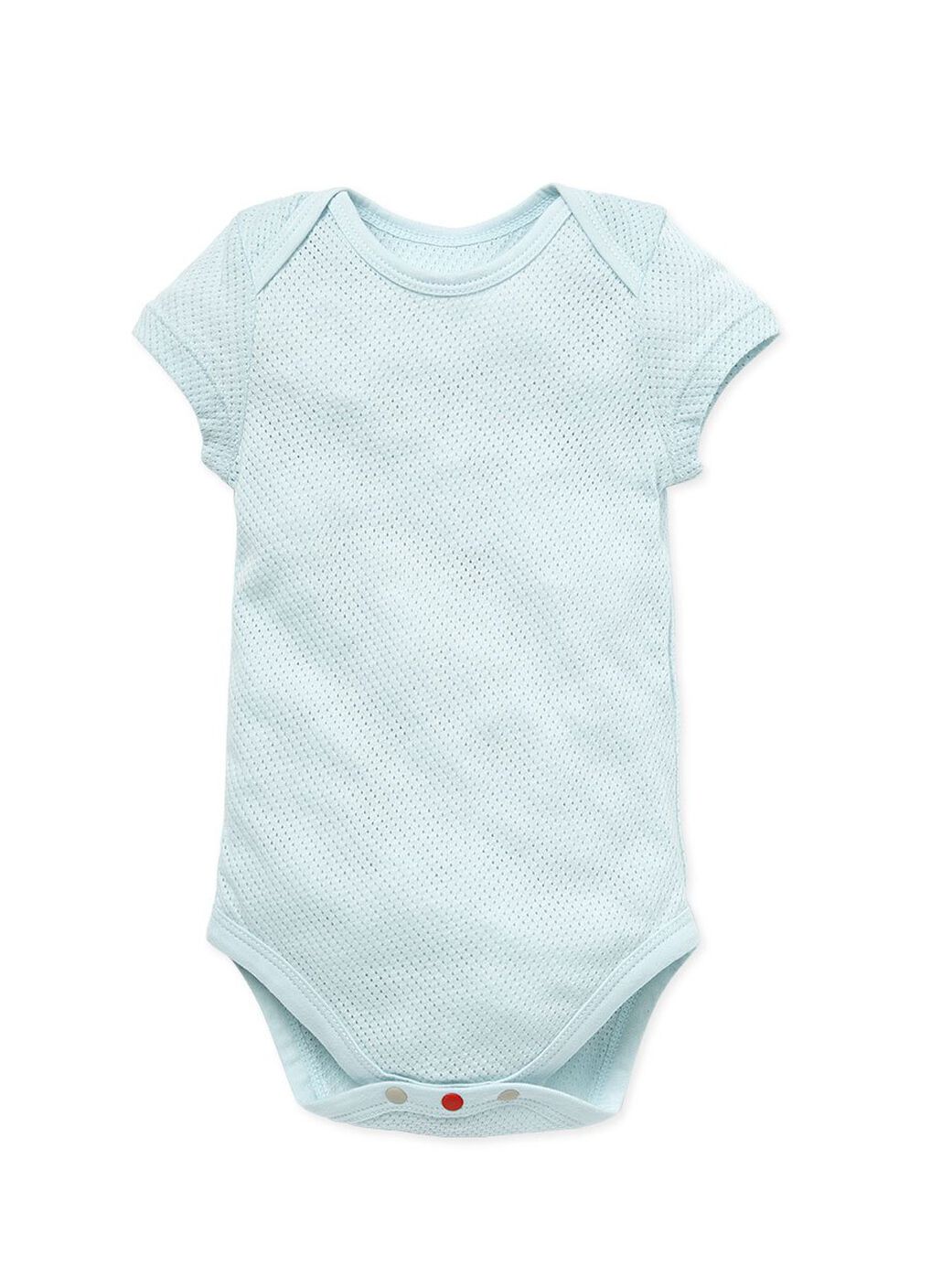 Baby Cotton Mesh Short Sleeve Bodysuit 2 Pack, Lime, hi-res image number 1