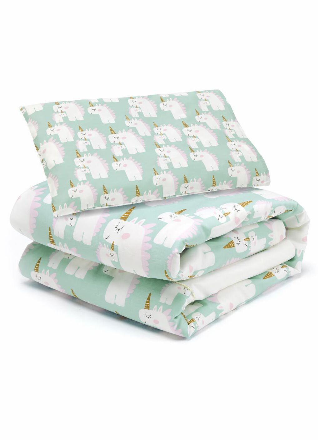 Optimum Temp. Antibacterial Summer Quilt (Unicorn), , hi-res image number 0