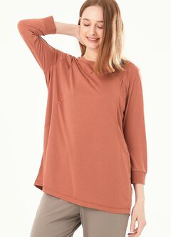 Sweet Dreams Maternity & Nursing Pyjama Set, Mink, hi-res