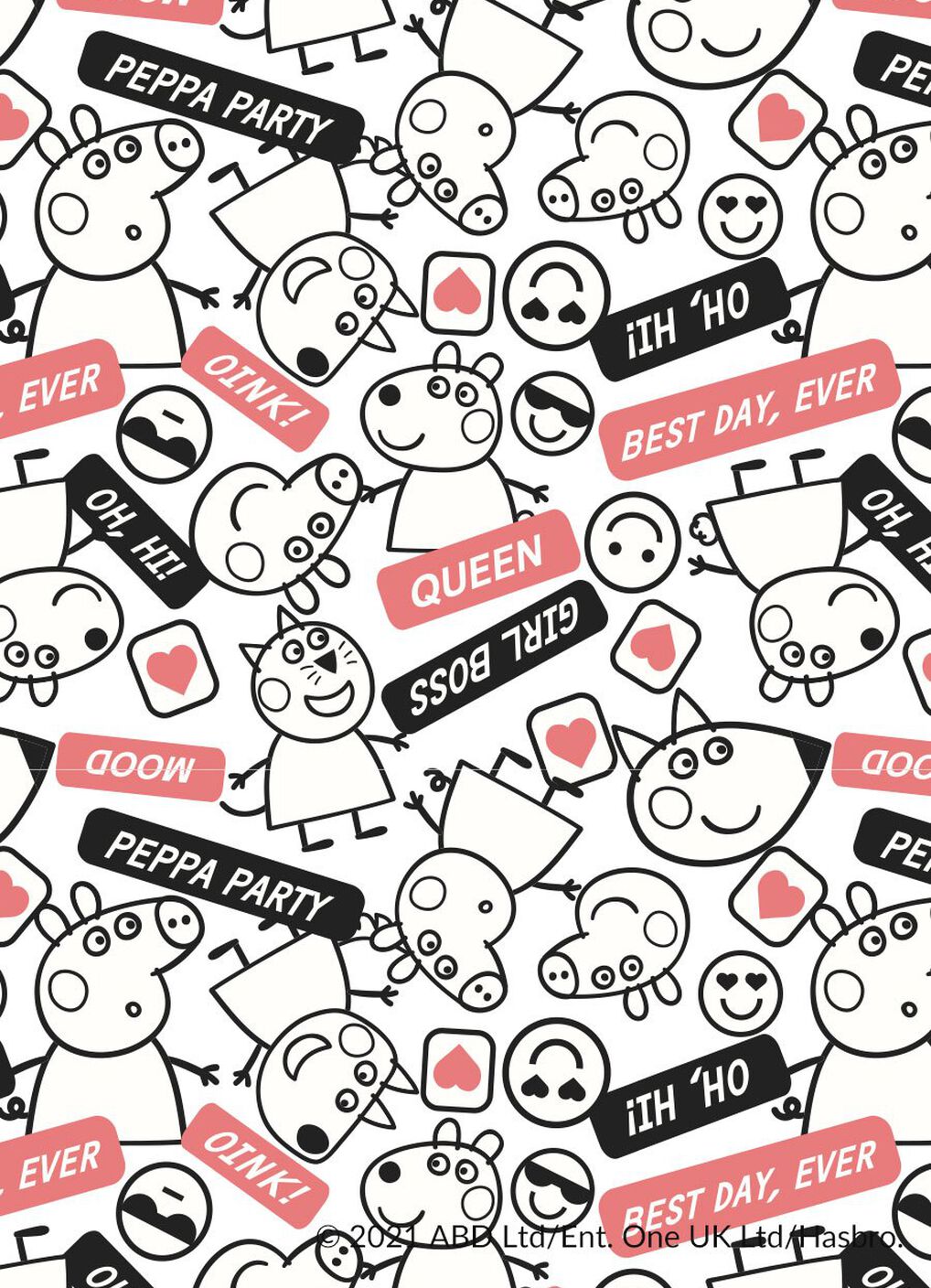 Label Peppa Pig Newborn Cotton L/S Romper 2 Pcs Pack, , hi-res image number 3