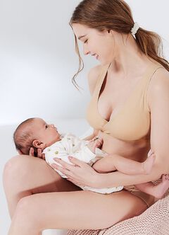 Ultra Silky Crossover Sleeping & Nursing Bra, , hi-res