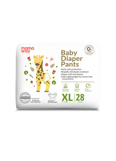Mamaway Baby Diaper Pants (XL , 28 pcs), , hi-res