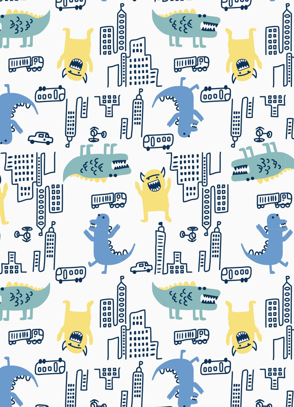 Lightweight Optimum Temp. Sleep Suit-Monster War, , hi-res image number 3