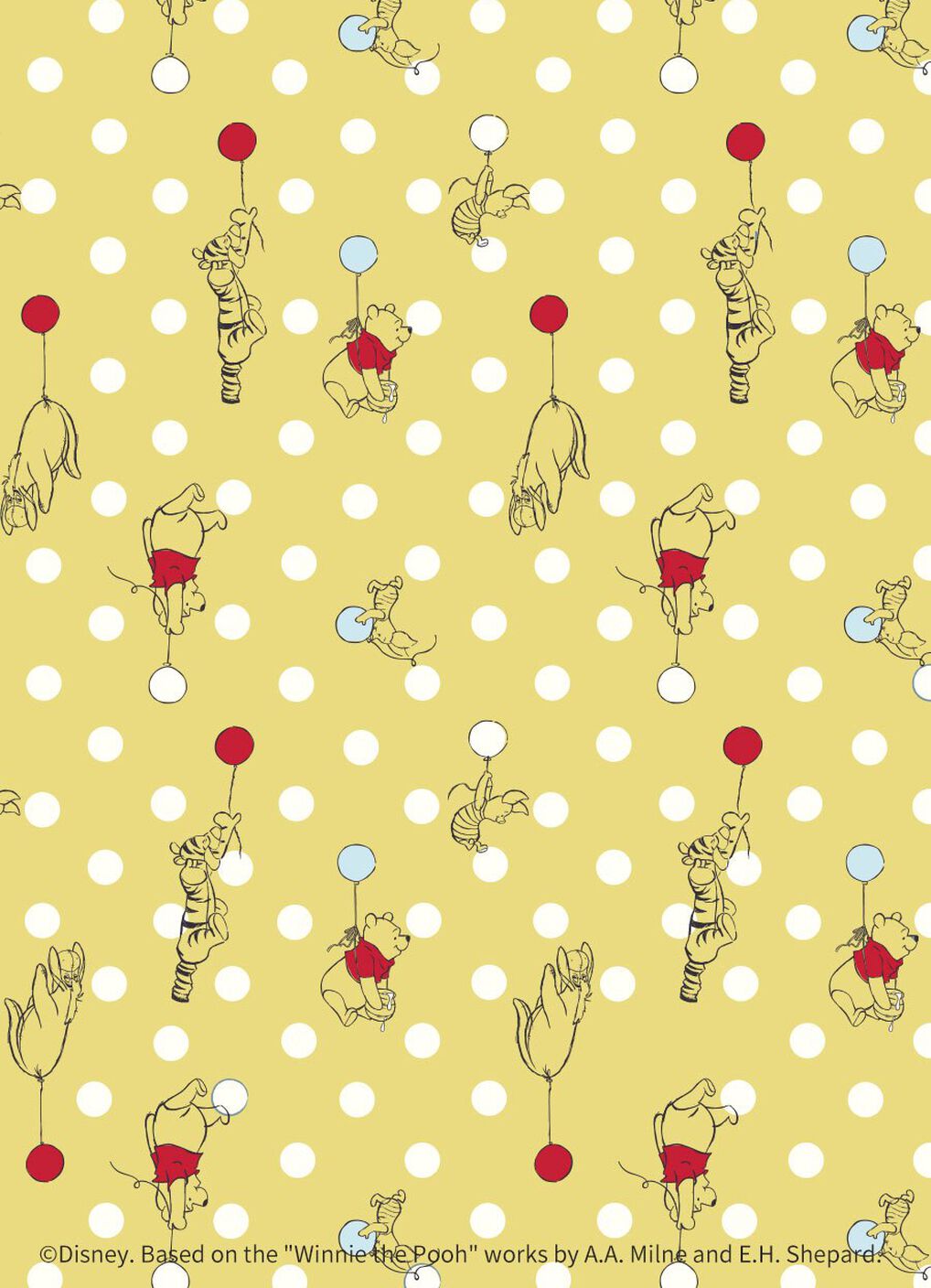 Disney Winnie The Pooh Newborn Cotton L/S Romper 2 Pcs Pack, Yellow, hi-res image number 3