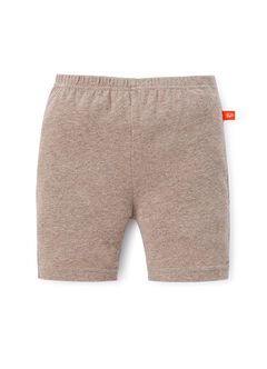 Baby Cotton Half Leggings, Khaki, hi-res