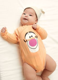Disney Tigger Newborn Cotton L/S Bodysuit, , hi-res