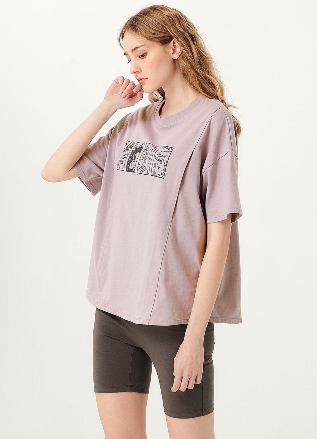 Ultra-Stretch Maternity Biker Shorts, , hi-res image number 6