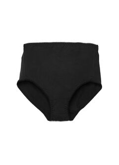 Antibacterial Maternity Full Briefs 2 Pack, Black, hi-res