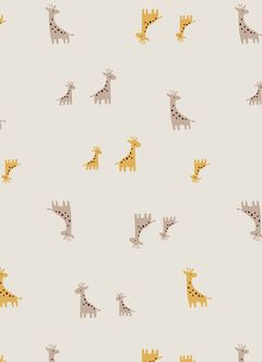 Giraffe Newborn Cotton S/S Bodysuit 2 Pcs Pack, , hi-res