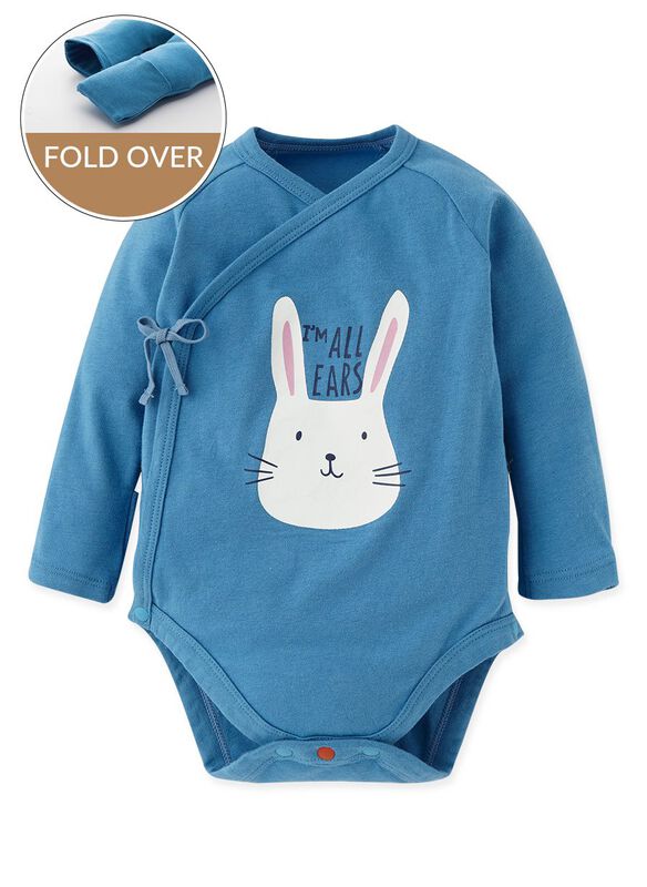 Baby Bunny Newborn Cotton L/S Bodysuit