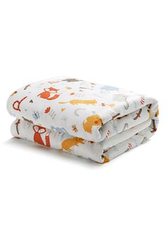 Optimum Temp. Antibacterial All Seasons Single Quilt Set - Zoo, Silver, hi-res