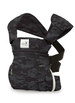 4D Lace-up Baby Carrier 2, Charcoal, hi-res