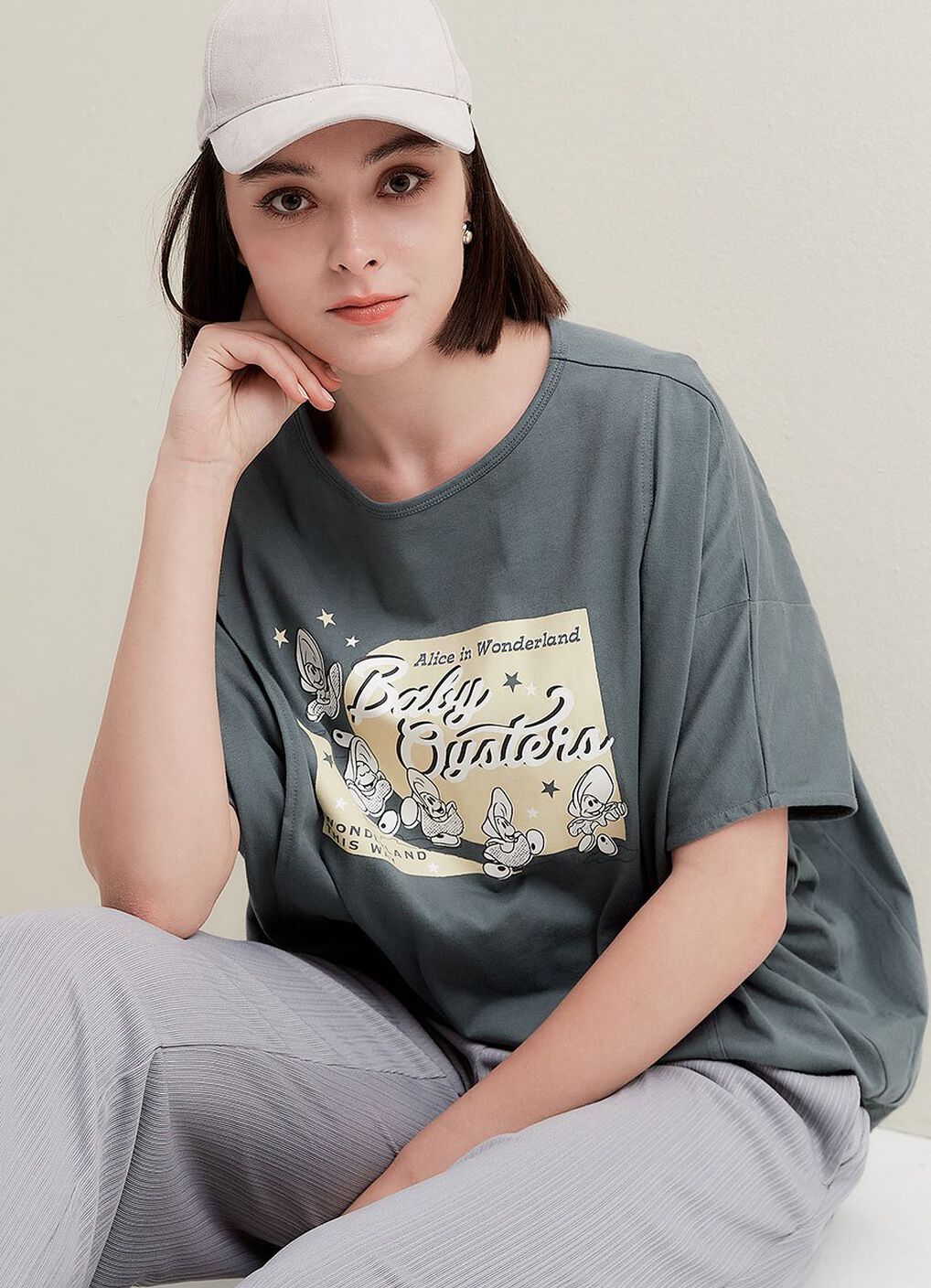 Disney Baby Oyster Maternity & Nursing Tee, , hi-res image number 0