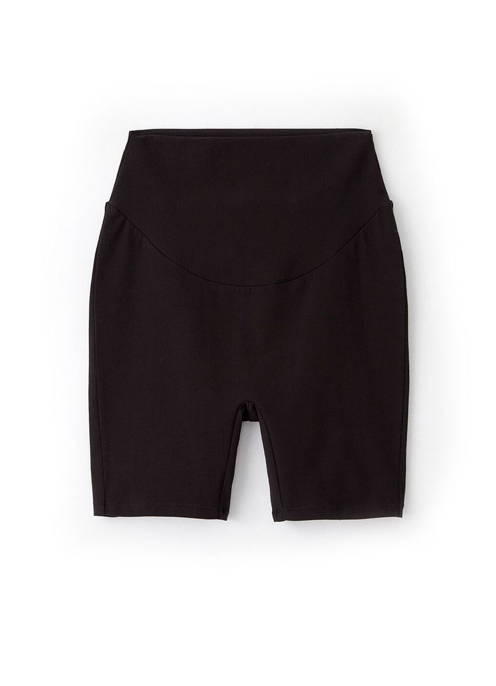 Ultra-Stretch Maternity Biker Shorts, Black, hi-res image number 6