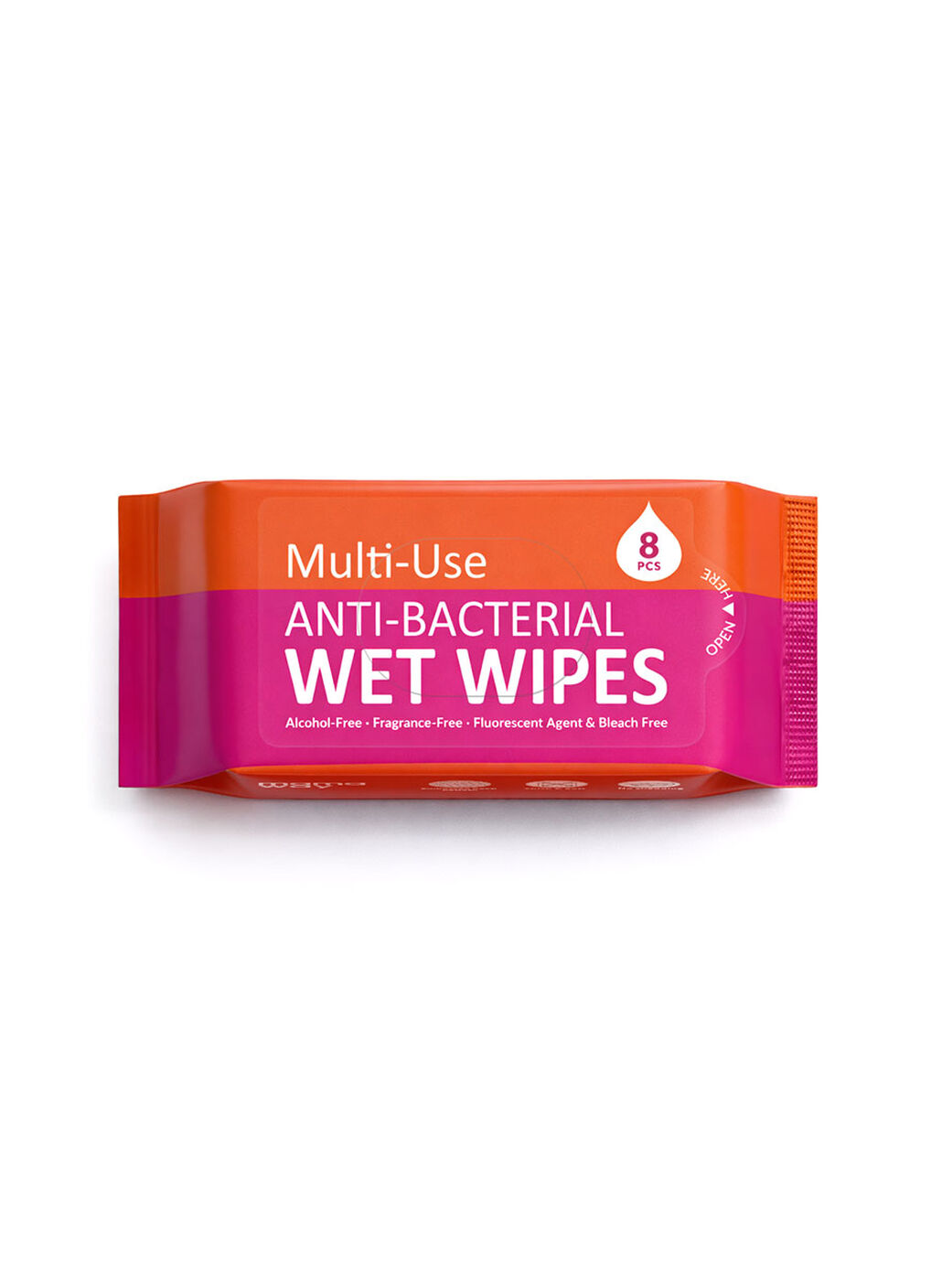 Multi-Use Anti-Bacterial Wet Wipescarry-on bag (4packs per set), , hi-res image number 4