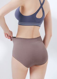 Antibacterial Maternity Full Briefs 2 Pack, Dusty Purple, hi-res