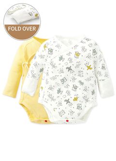 Airplane Newborn Cotton Long Sleeve Bodysuit 2 Pack, , hi-res