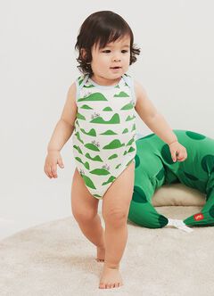 Bicycle Baby Cotton S/L Bodysuit 2 Pcs Pack, , hi-res