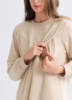 Soft Touch Maternity & Nursing Knit Dress, , hi-res