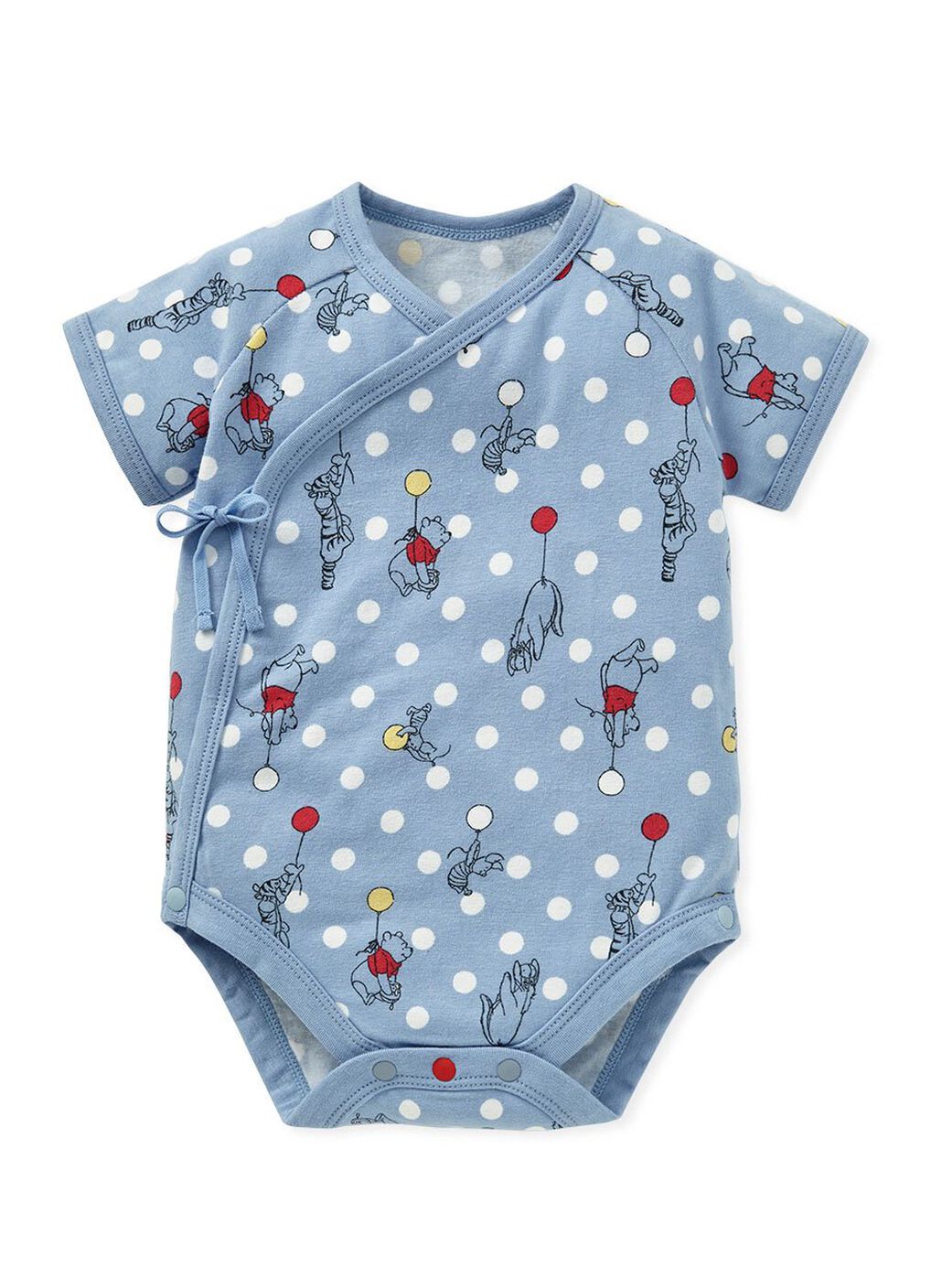 Disney Winnie The Pooh Newborn Cotton S/S Bodysuit 2 Pcs Pack, , hi-res image number 2