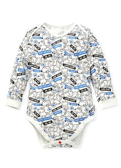 Label Peppa Pig Baby Cotton L/S Bodysuit 2 Pcs Pack, Blue, hi-res