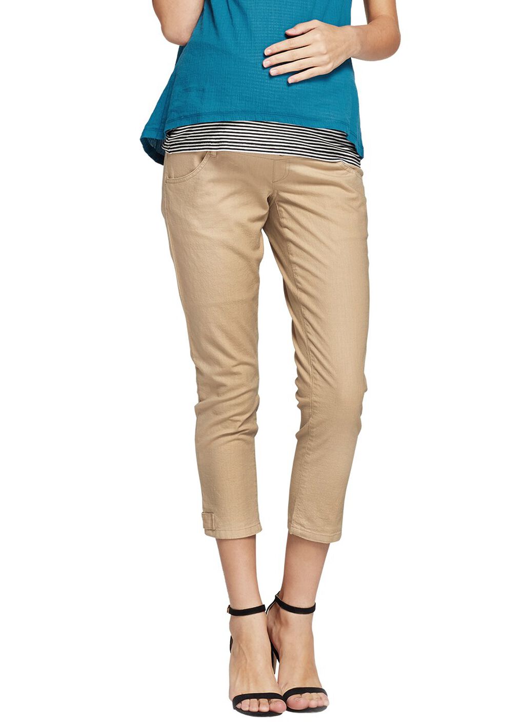 Cool Touch Maternity Ankle Biter Pants, , hi-res image number 0