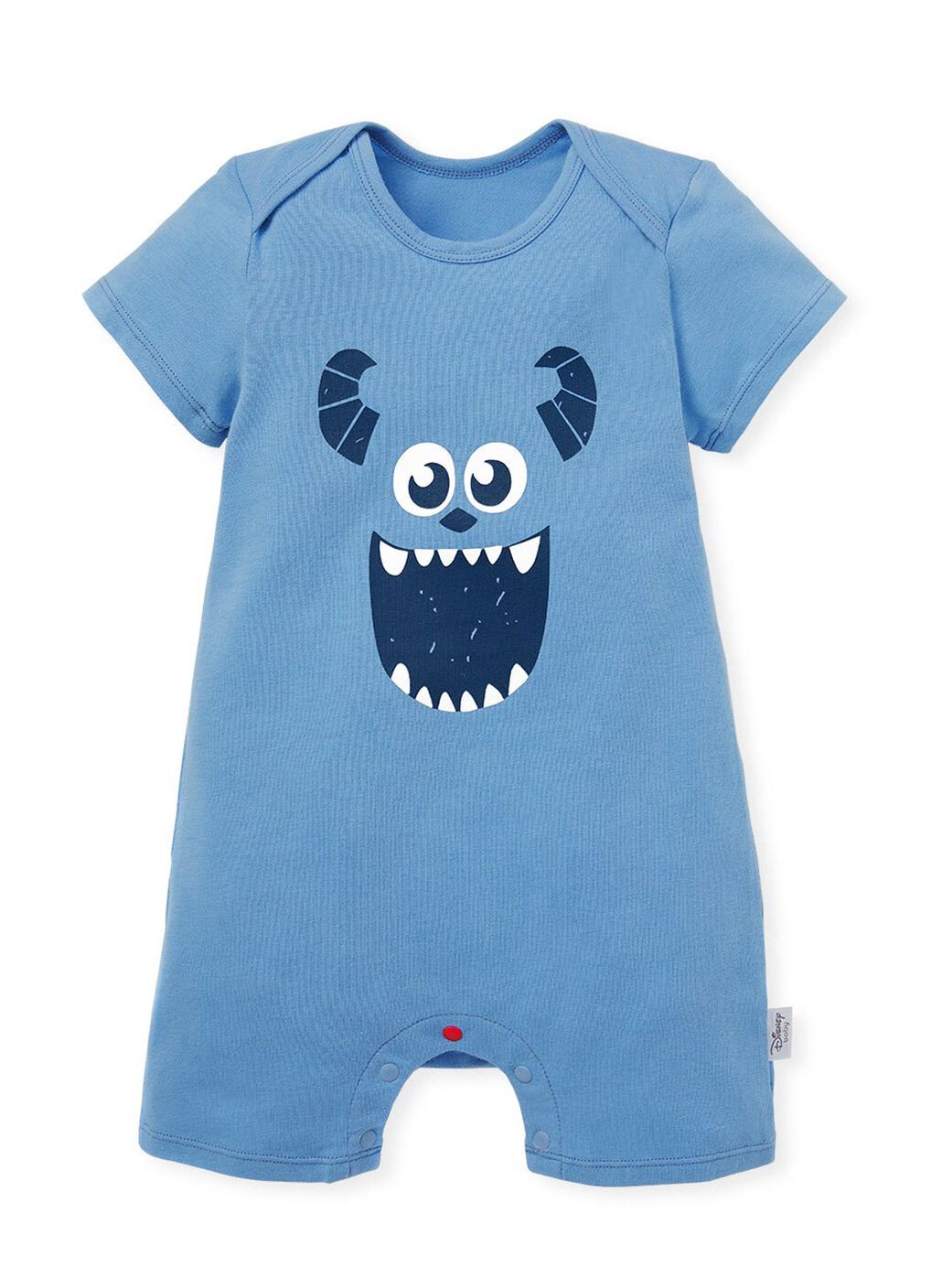 Disney Sullivan Baby Cotton S/S Romper, Blue, hi-res image number 0