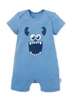 Disney Sullivan Baby Cotton S/S Romper, Blue, hi-res