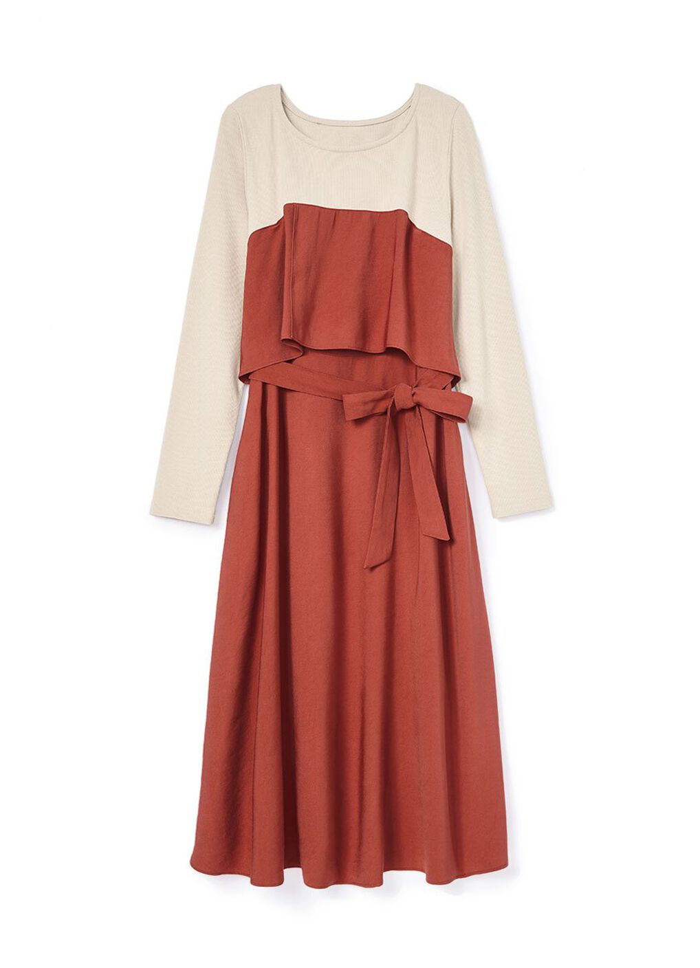 Splicing Maternity & Nursing Dress, , hi-res image number 5