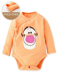 Disney Tigger Newborn Cotton L/S Bodysuit, , hi-res