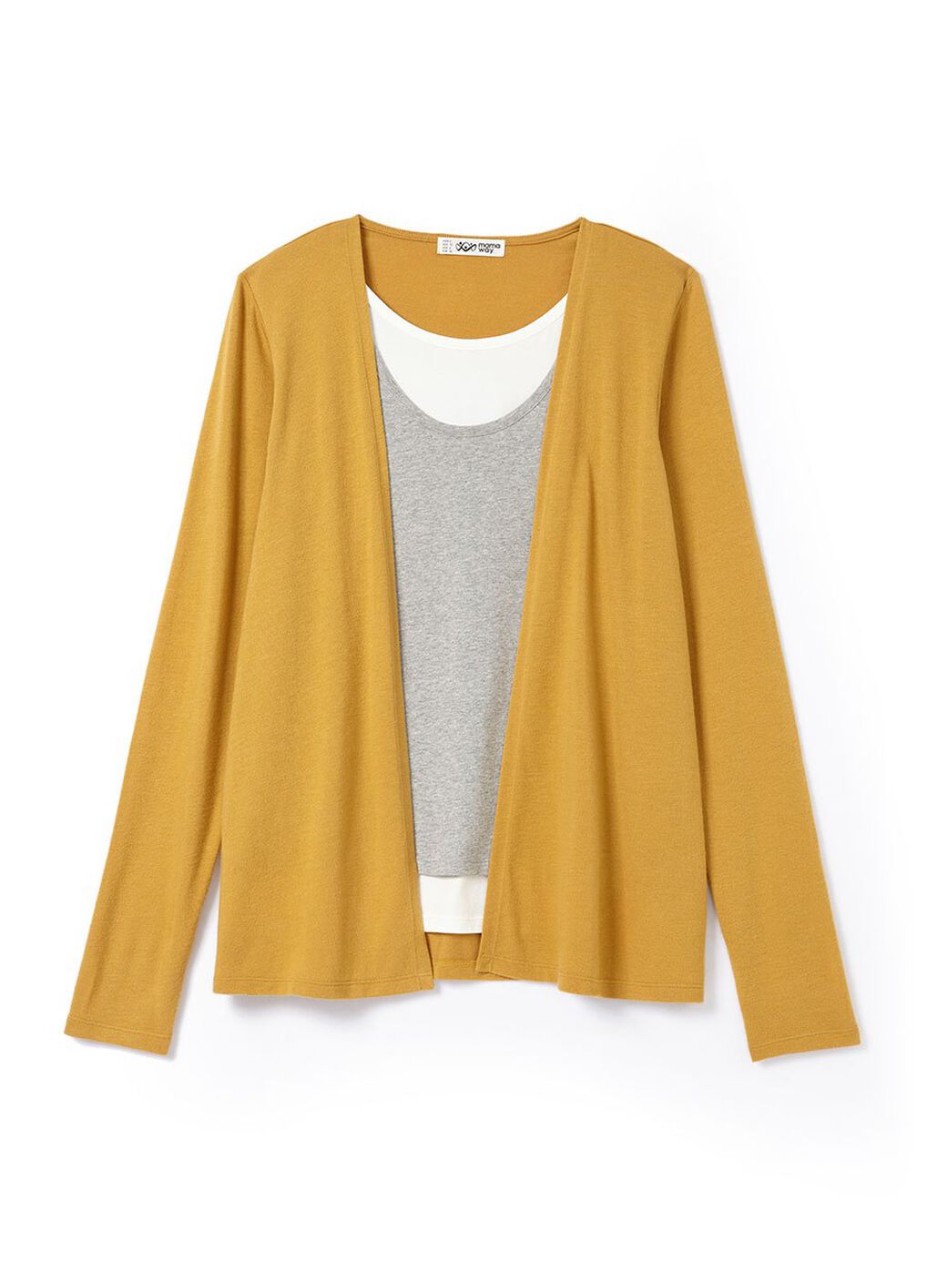 2 in 1 Maternity & Nursing Splicing Cardigan, , hi-res image number 4