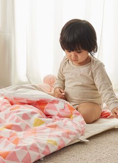 Optimum Temp. Antibacterial Summer Quilt -Triangle, , hi-res