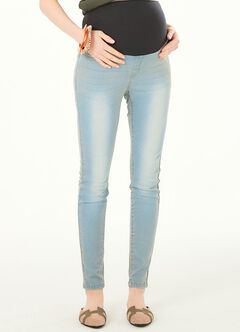 Maternity Stretch Skinny Jeans, , hi-res