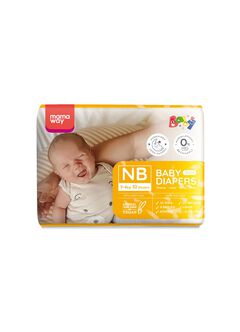Mamaway Baby Diapers (NB, 32pcs), , hi-res