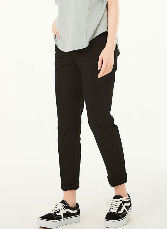 Cotton Maternity Slim Pants