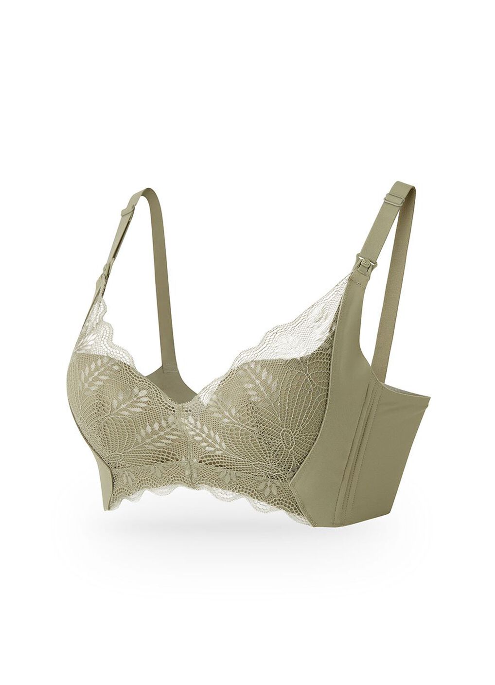 Silky Lace Seamless Maternity & Nursing Bra, , hi-res image number 5